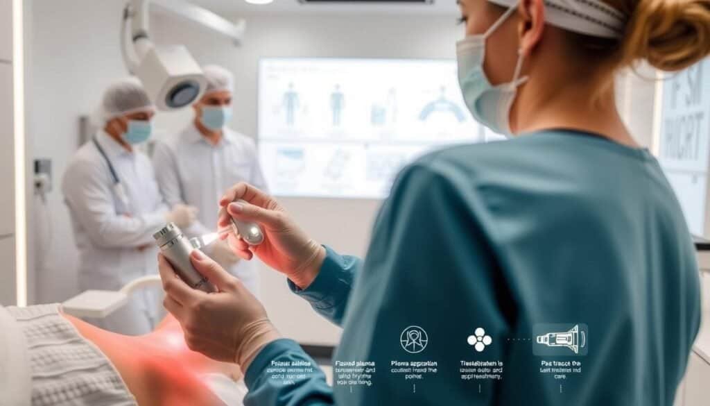 fibroblast treatment process steps